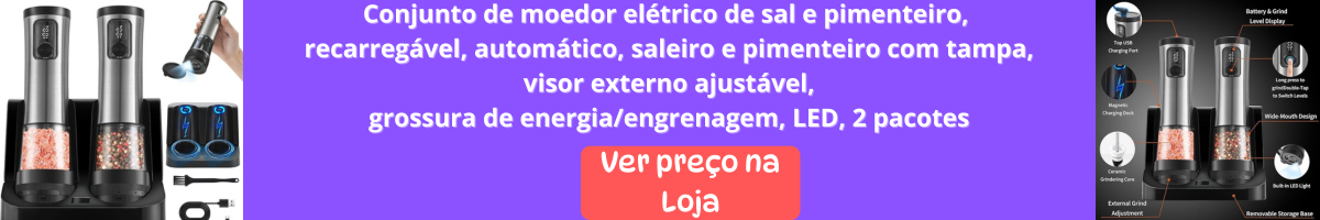 moedor de pimenta automatico