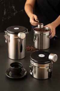 recipiente para guardar café